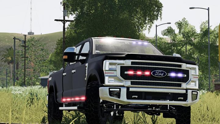 FS19 - 2020 Ford F-Series Slick Top Ghost V1.0