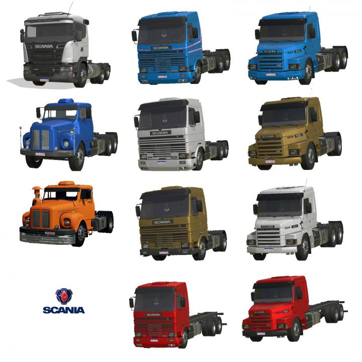 FS19 - Scania Trucks Pack Fcs V2.0