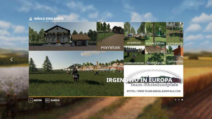 FS19 - Somewhere In Europe 4X Map V1.2 Final
