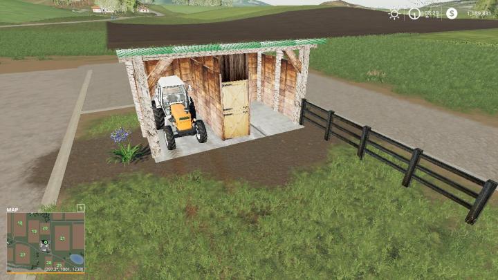 FS19 - Small Shed Or Horse Barn Wip V1.0