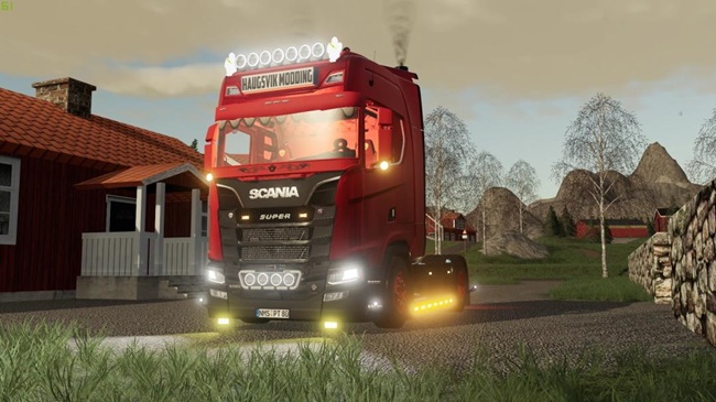 Scania S580 V8 Truck