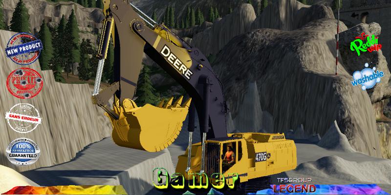 Deere 470G Excavator V1.5
