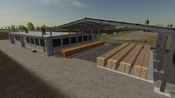 FS19 - Euro Pallet Production With Global Company Script V1.2