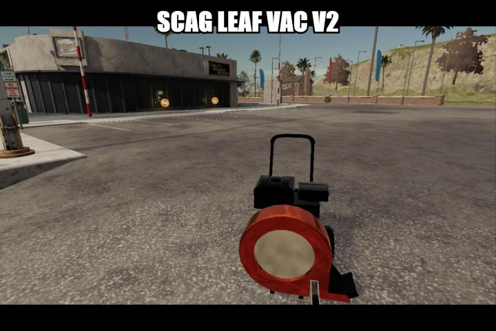 FS19 - Scag Leaf Blower V2.0