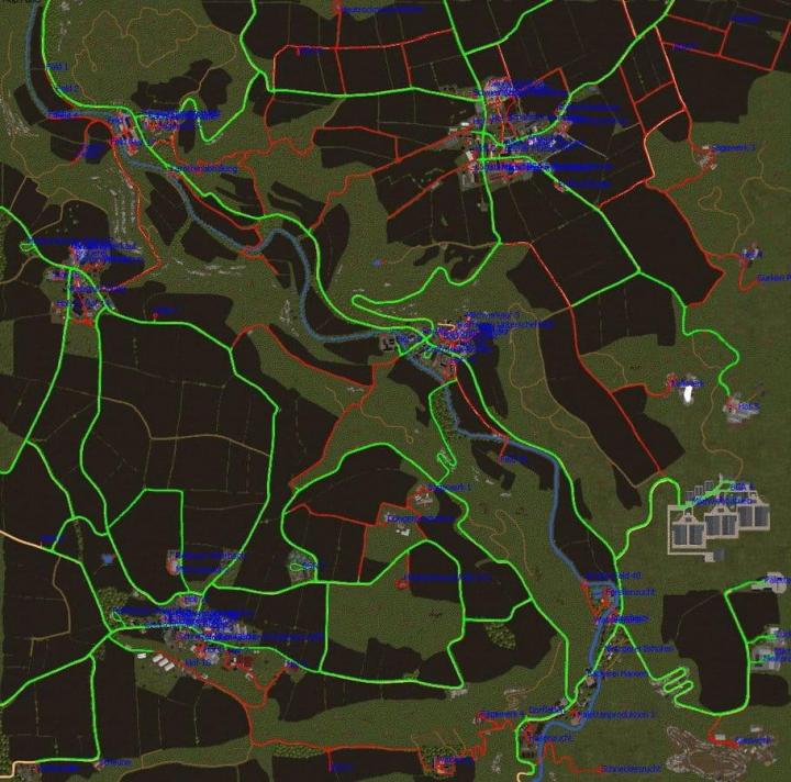 Autodrive Kurse for Hopfach Map V1.1