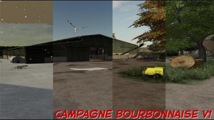La Campagne Bourbonnaise Map V1.0