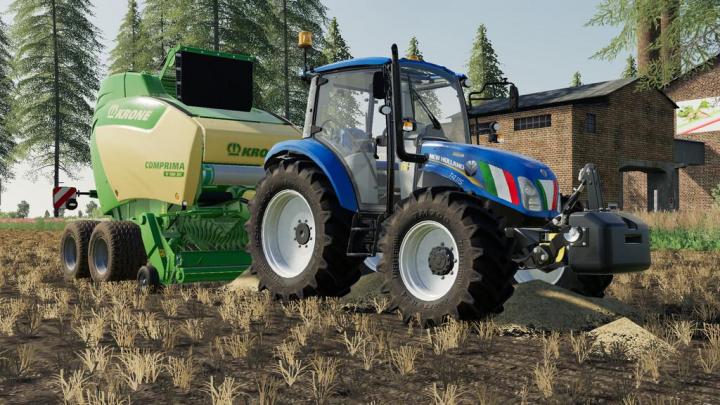 New Holland T4 Tractor V1.3