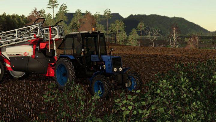 Belarus 821 Blue Tractor
