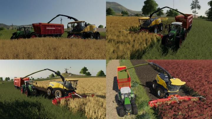 Multi Harvest Headers V1.2
