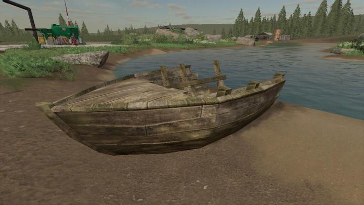 Wrecked Boat (Prefab) V1.0
