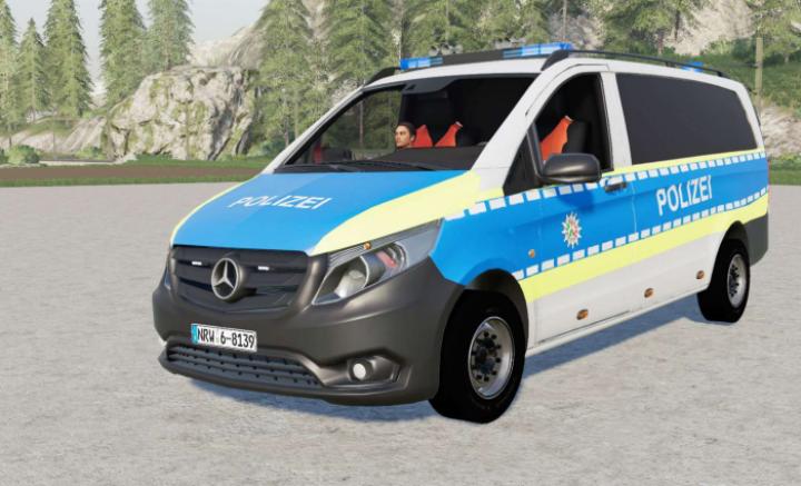 Mercedes-Benz Vito (W447) Police V2.0