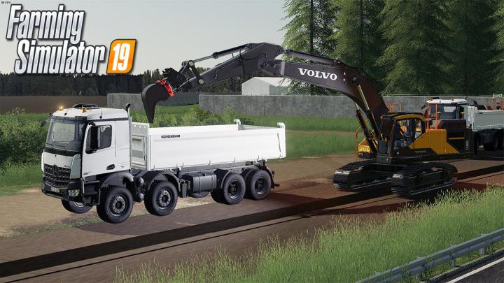 Volvo Ec380 Excavator V1.0