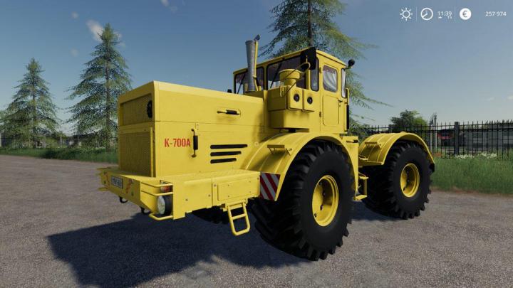 Kirovets K-700A With Curtains V1.2