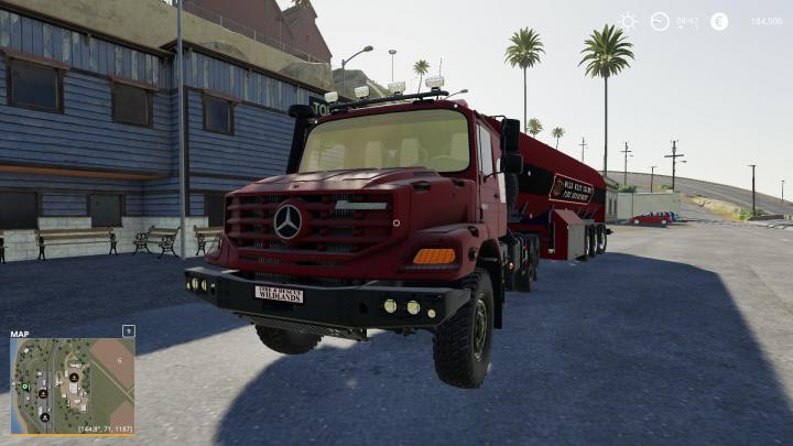 Mercedes-Benz Zetros 3643 6X6 Truck V2.0