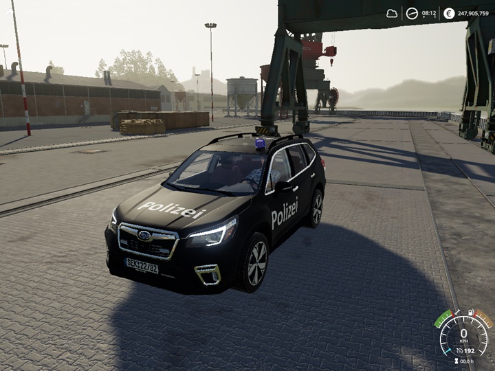 Subaru Forester SEK Police