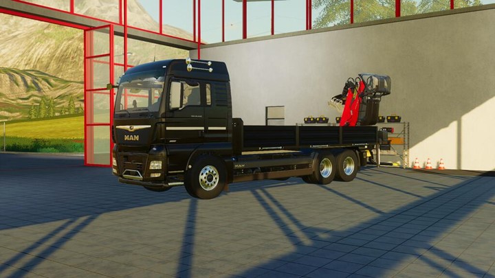 Man Tgx Crane TCM Truck V1.0.5.0
