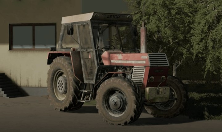 Zetor Crystal 8045 4x4 Tractor V1.0