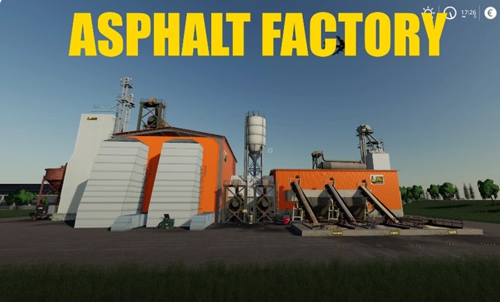 Placeable Asphalt Factory V1.0