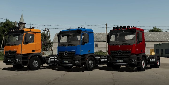 Mercedes-Benz Arocs 4×2 Truck V2.0