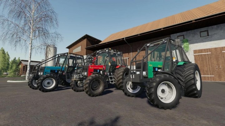 MTZ 1025 Forest Tractor V1.0