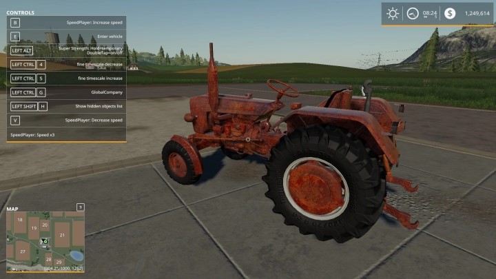 Rusted Old Tractor V1.0