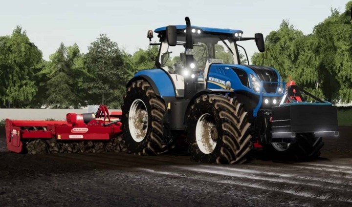 New Holland T7 LWB Tractor V1.0