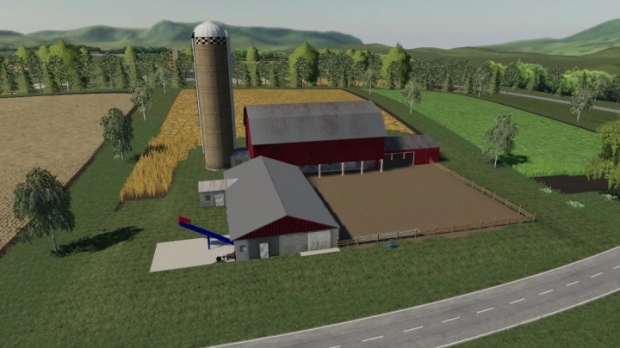 Placeable Dairy Barn V1.0