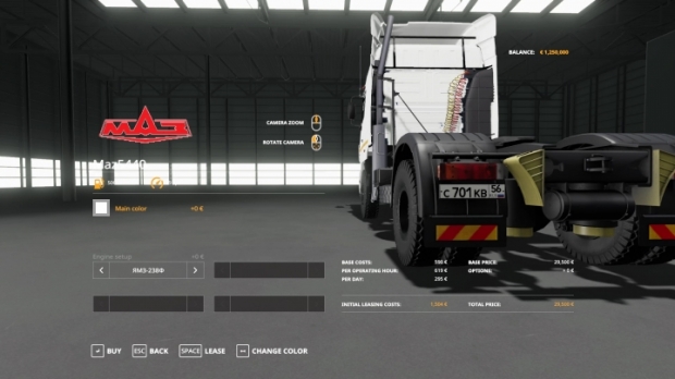 Maz 5440 Truck V1.0