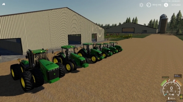 Pack Of John Deere Tractors V1.0