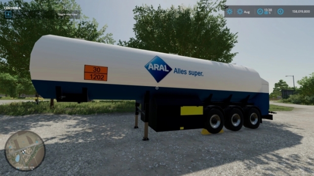 Diesel Semi Trailer Aral V1.0