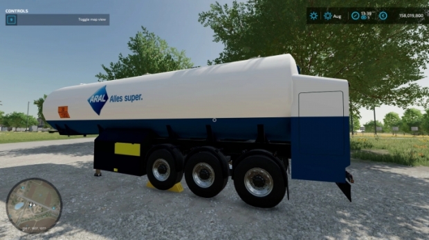 Diesel Semi Trailer Aral V1.0