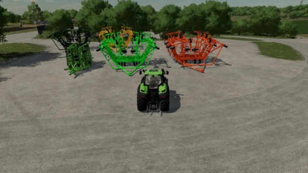 Flexicoil St820 Cultivator And Plow V1.0