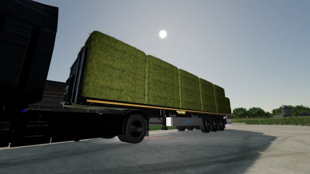Krone Flatbed Trailer With Autoload V1.0