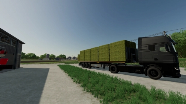 Krone Flatbed Trailer With Autoload V1.0