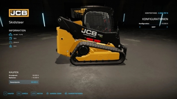 Jcb 325T Skidsteer V1.0.0.1