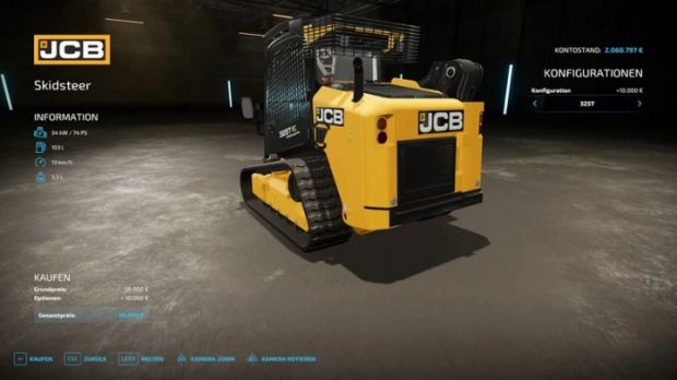 Jcb 325T Skidsteer V1.0.0.1