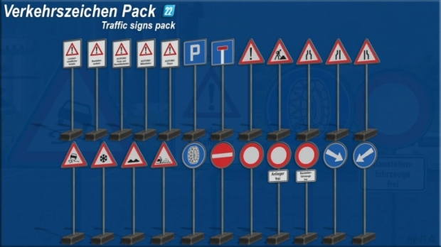 Traffic Sign Pack (Portable) V1.0