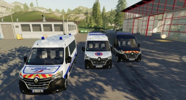 Renault Master 4 Gendarme / Penitentiary / Police V1.0