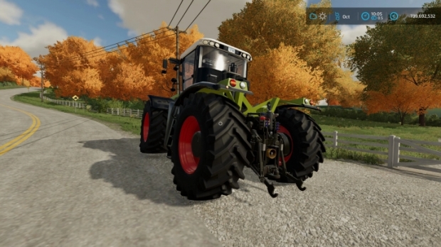 Claas Xerion 5000 Cv From The Greatkrampe Pack V1.0