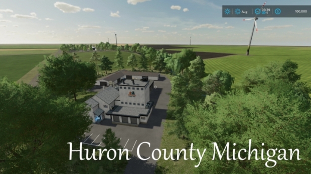 Huron County Michigan Map V1.1