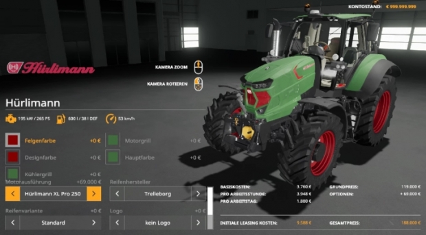Hurlimann Pro Tractor V1.0.1.0