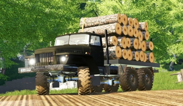 Ural 375 Log Truck V1.0