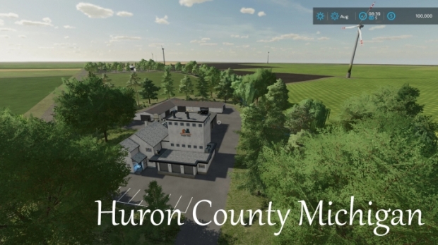 Huron County Michigan Map V1.1.0.2