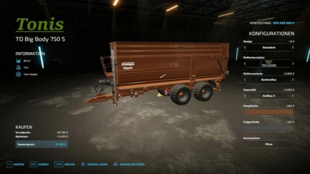 Krampe 750S Trailer V1.0