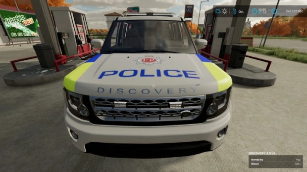 Land Rover Discovery 4 Uk Police Edit V1.0