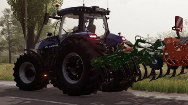 New Holland T7 Hd Plm Blue Power Tractor V1.0