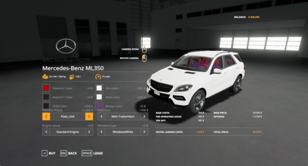 Mercedes Ml 350 2013 V1.0