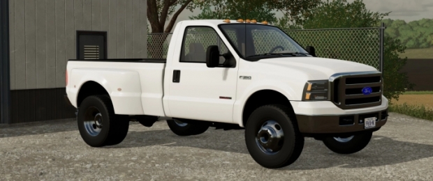 2007 Ford F350 Single Cab Long Bed V1.0