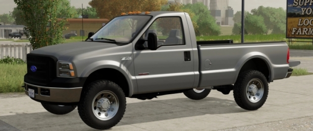 2007 Ford F350 Single Cab Long Bed V1.0