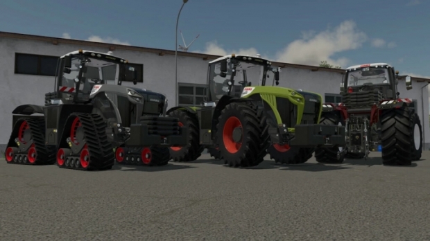 Claas Tractors Pack V1.1.1
